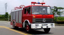 东风145水罐消防车5吨图片