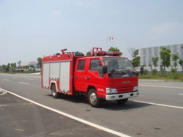 江铃水罐消防车图片